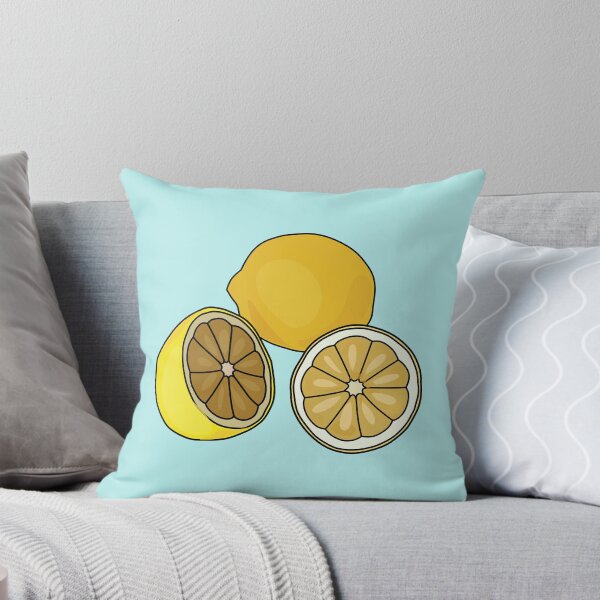 Item preview, Lemon cartoon illustration designed and sold by Misscartoon.