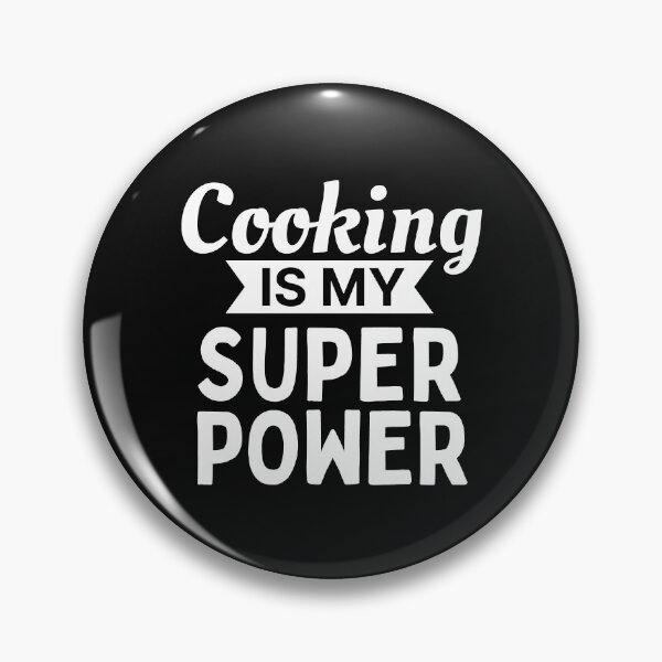 Item preview, Cooking Is My Superpower designed and sold by Supra Designs.