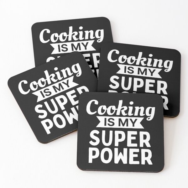 Item preview, Cooking Is My Superpower designed and sold by Supra Designs.