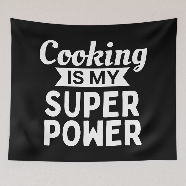 Item preview, Cooking Is My Superpower designed and sold by Supra Designs.
