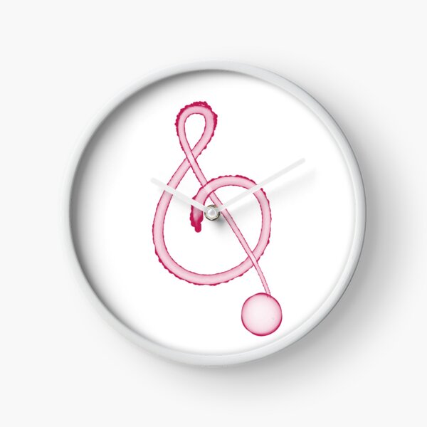 Item preview, Red treble clef designed and sold by Daily Miracles.
