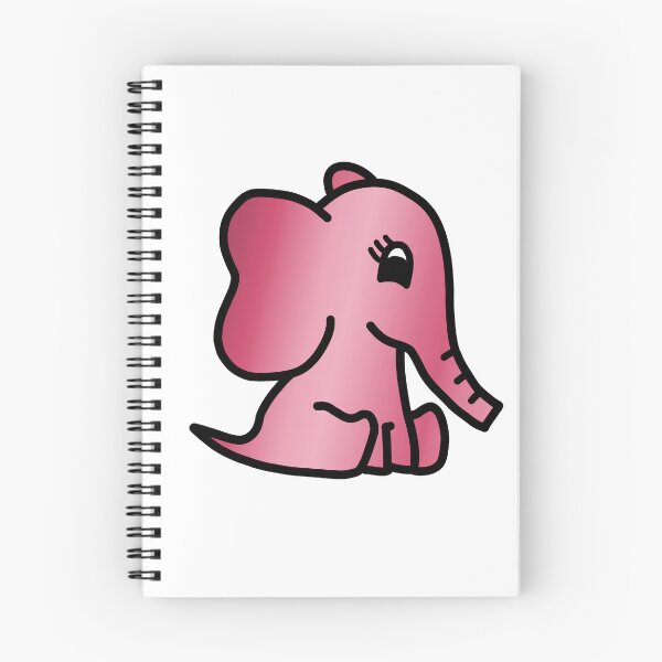 Item preview, Cute Little Baby Elephant - Pink designed and sold by LadySquiggle.
