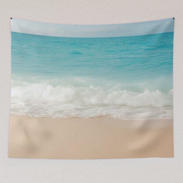 Item preview, Turquoise Blue Ocean Shore Waves  designed and sold by CraftingHouse.