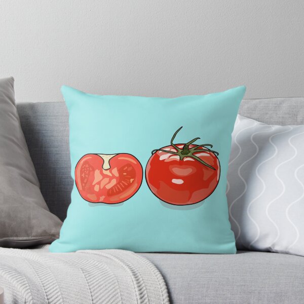 Item preview, Tomato cartoon illustration designed and sold by Misscartoon.