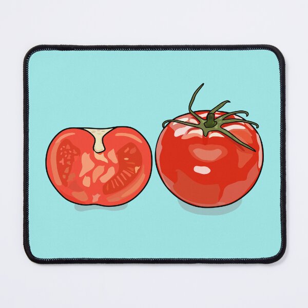 Item preview, Tomato cartoon illustration designed and sold by Misscartoon.