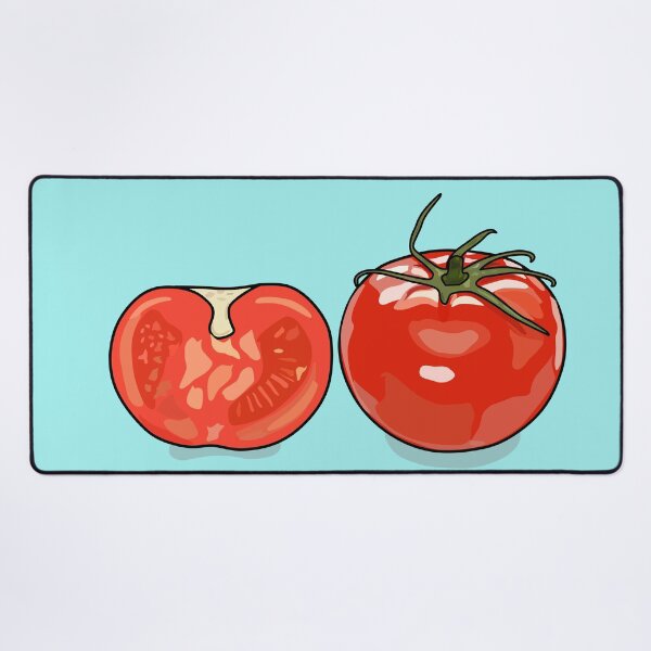 Item preview, Tomato cartoon illustration designed and sold by Misscartoon.