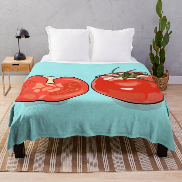 Item preview, Tomato cartoon illustration designed and sold by Misscartoon.