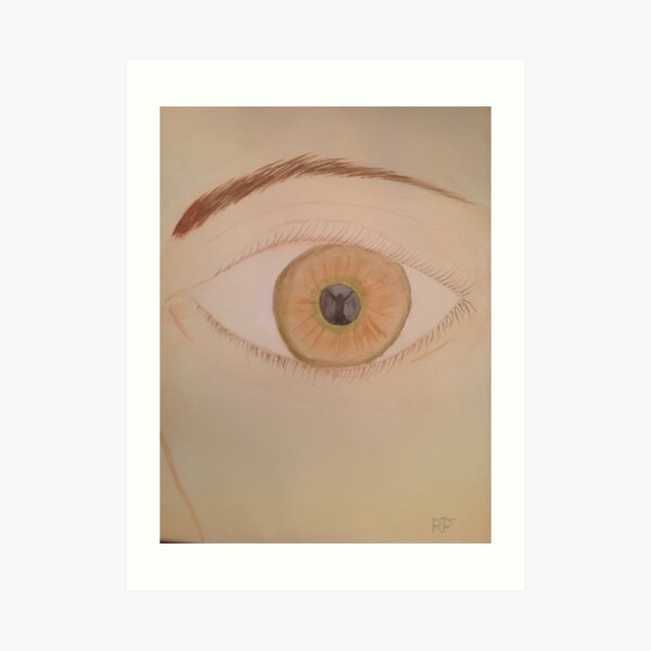 Window to the soul Art Print