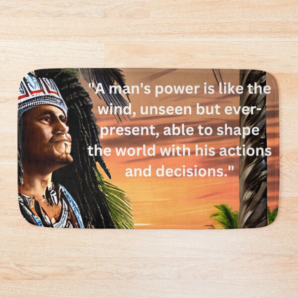 Item preview, "A man's power is like the wind"  designed and sold by PHILLIE717.