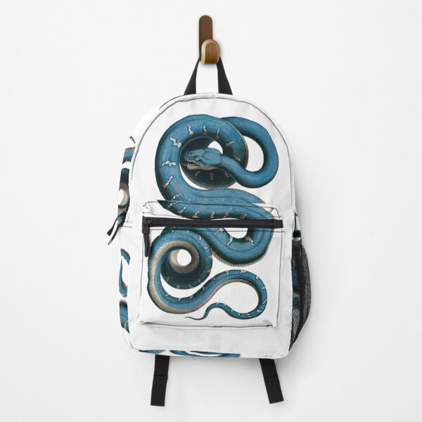 Item preview, Blue Snake Engraving - on White designed and sold by boltjesdesign.