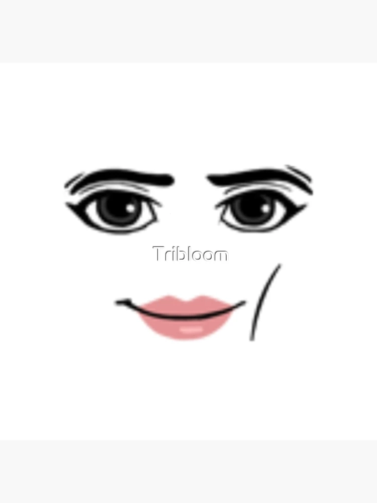 How To Draw The Woman Face In Roblox