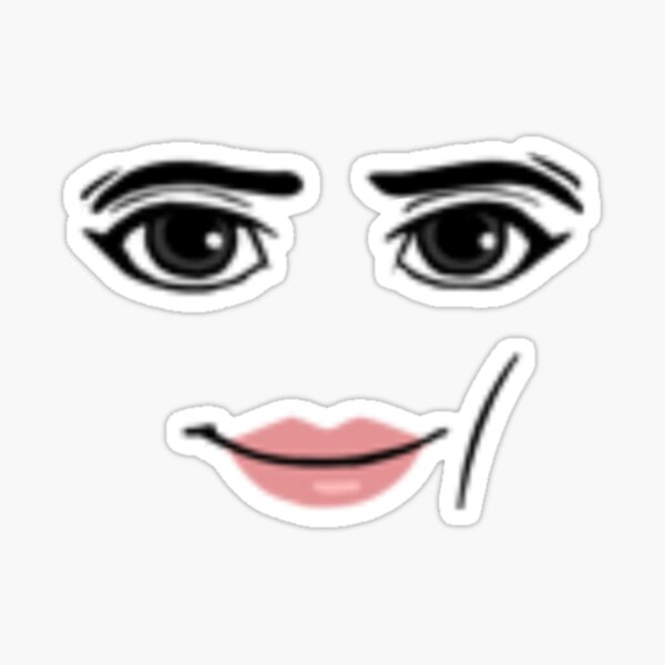 Women Face Roblox Adam Sticker - Women Face Roblox Adam - Discover