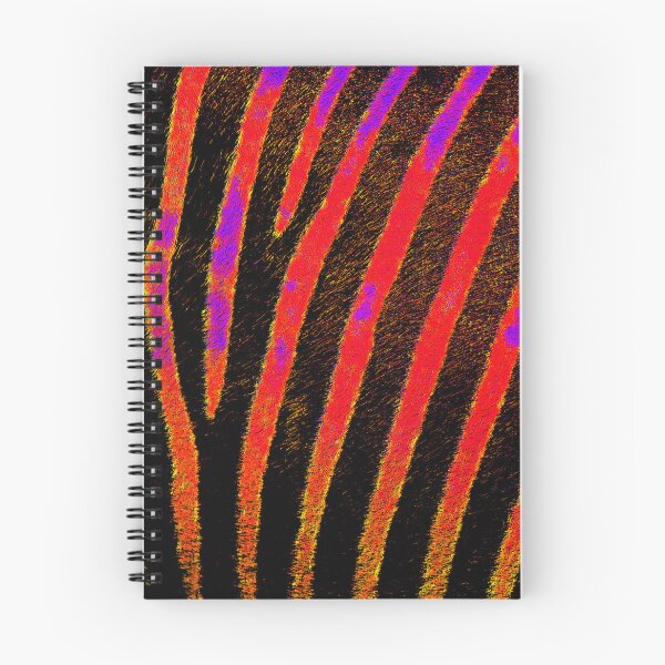 Item preview, Electric Zebra Stripes in Neon Red and Yellow designed and sold by WildArtDesigns.