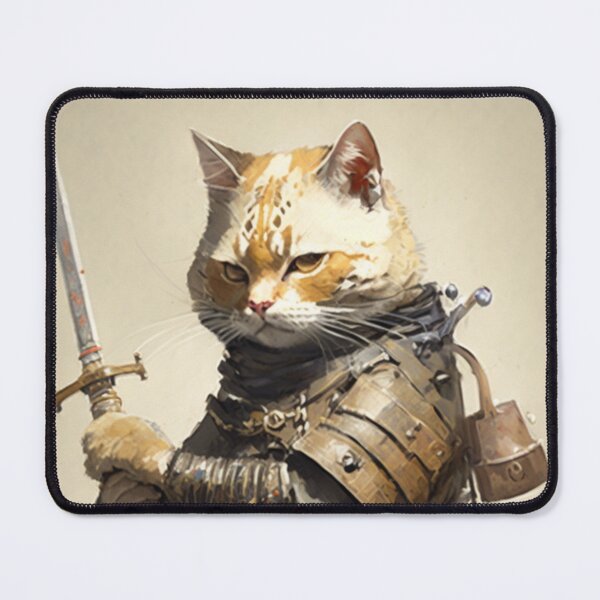 Item preview, Samurai Kitten 7 designed and sold by PrintedBeat.