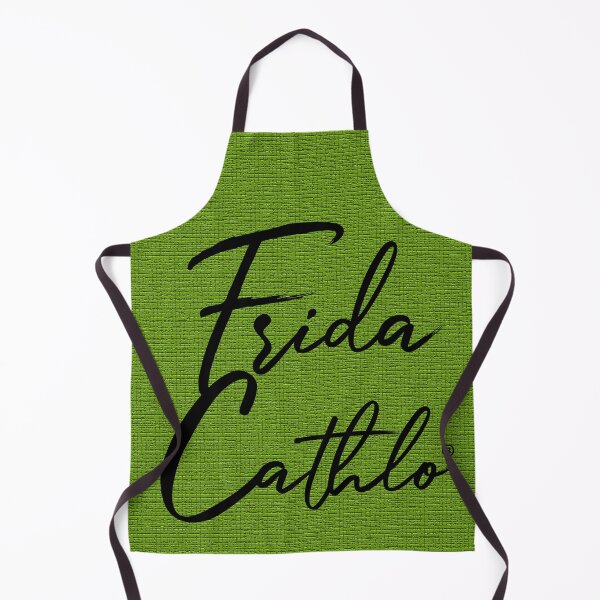 Item preview, Green Text B back Cat Frida Cathlo version of - Frida Kahlo designed and sold by Jaime Ortiz.