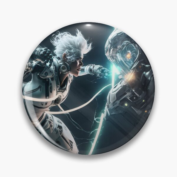 Aperçu de l'œuvre Humain et Cyborg créée et vendue par uiniverse.