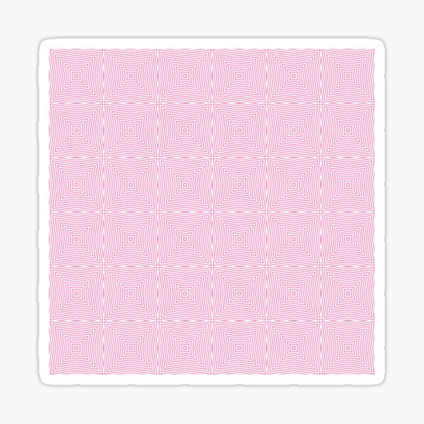 Item preview, Hypnotize Distortion Optical Illusion  Pink & Black Lines Gift designed and sold by Alpha Brolic.