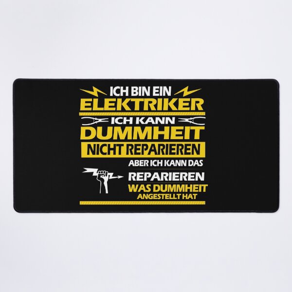 Item preview, ICH BIN EIN ELEKTRIKER... designed and sold by BRoukia.