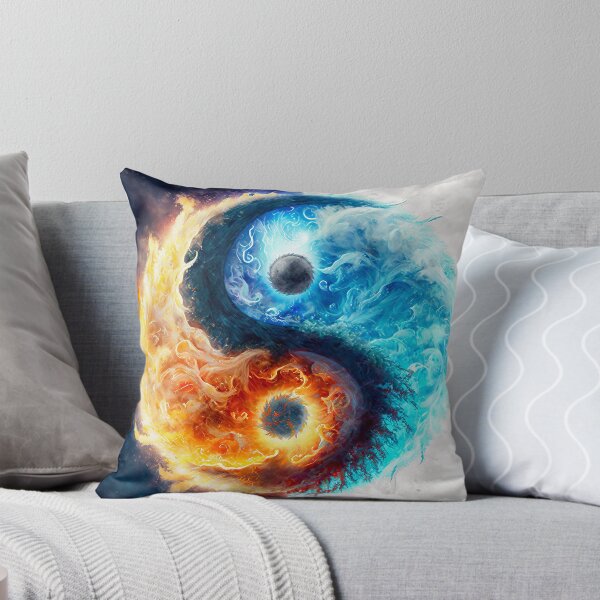Item preview, Illustration of fire in the form of yin and yang symbol. No.2 designed and sold by ShopThousand.