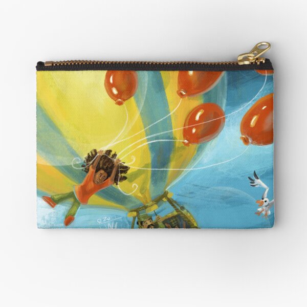 Balloon Lift Off 6, Balloon Crossing Zipper Pouch