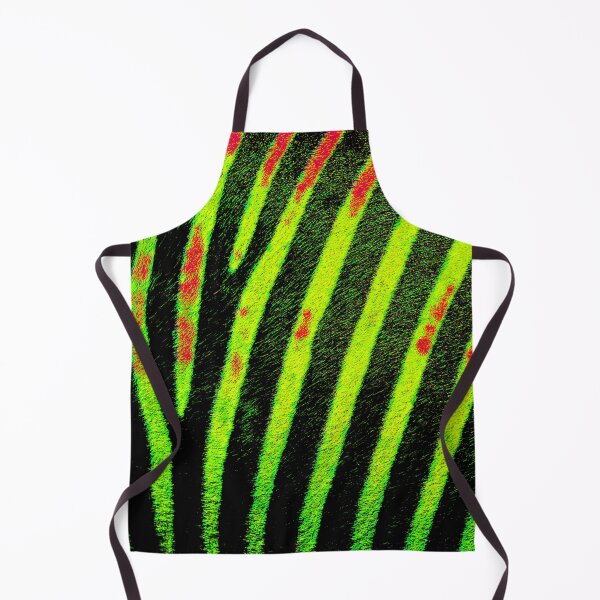Artikelvorschau, Elektrische Zebrastreifen in Neon Lime entworfen und verkauft von WildArtDesigns.