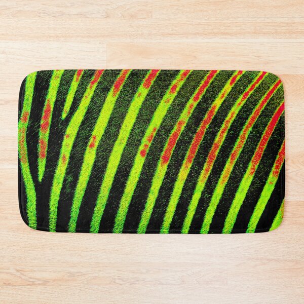 Artikelvorschau, Elektrische Zebrastreifen in Neon Lime entworfen und verkauft von WildArtDesigns.