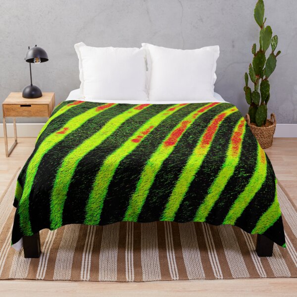 Artikelvorschau, Elektrische Zebrastreifen in Neon Lime entworfen und verkauft von WildArtDesigns.