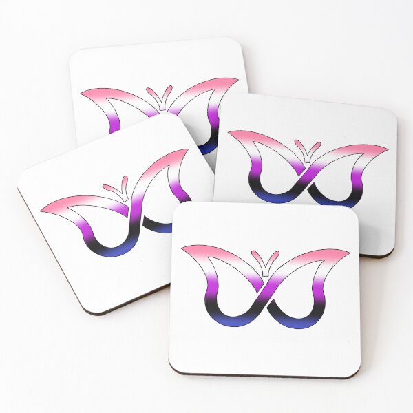 Item preview, ADHD and Genderfluid Pride Butterfly designed and sold by Zeons-Art.