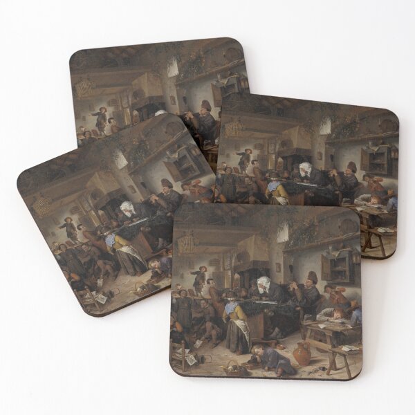 Item preview, A School for Boys and Girls (Jan Steen) designed and sold by ArtHistorical.