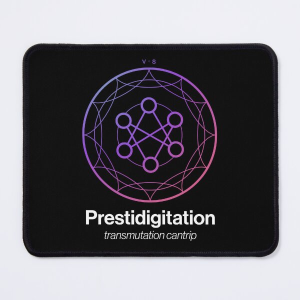 Item preview, Prestidigitation Spell Symbol designed and sold by Unspelled.