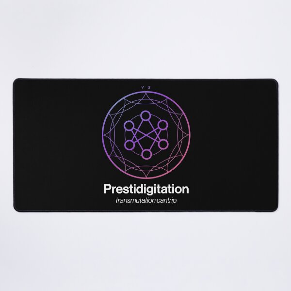Item preview, Prestidigitation Spell Symbol designed and sold by Unspelled.