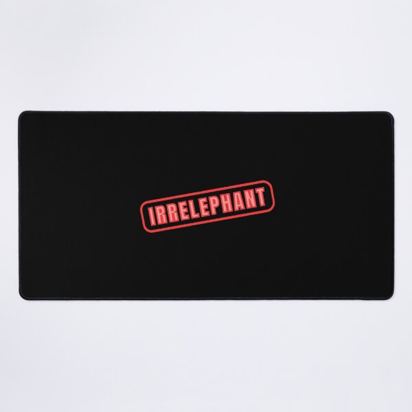 Item preview, Irrelephant Stamp - Elephant Pun designed and sold by LadySquiggle.