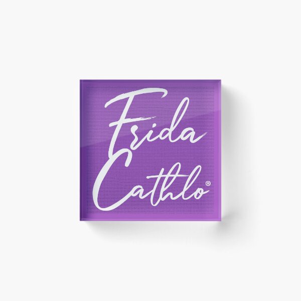 Item preview, Grape Text W back Cat Frida Cathlo version of - Frida Kahlo designed and sold by Jaime Ortiz.
