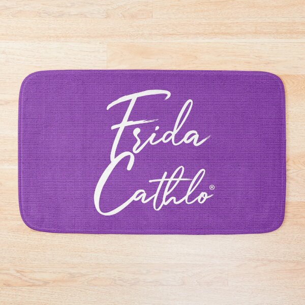 Item preview, Grape Text W back Cat Frida Cathlo version of - Frida Kahlo designed and sold by Jaime Ortiz.