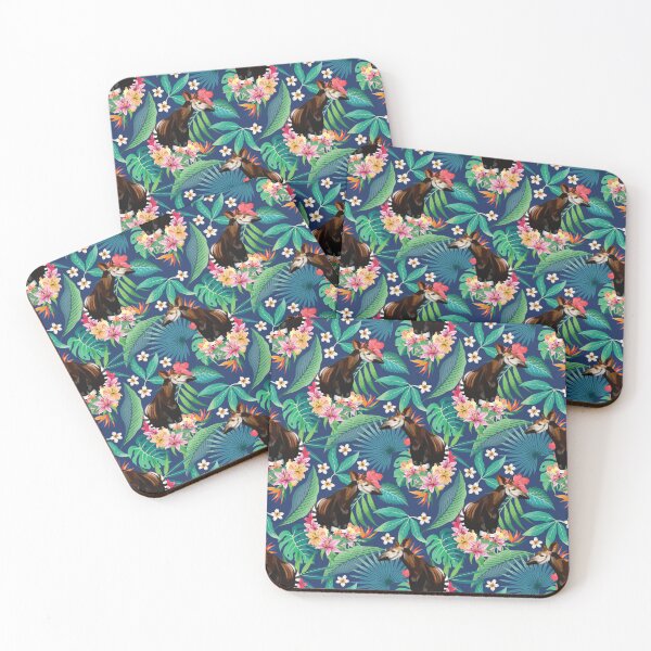 Item preview, Tropical Rainforest Okapi designed and sold by lulupetart.