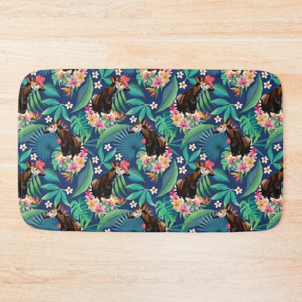 Item preview, Tropical Rainforest Okapi designed and sold by lulupetart.