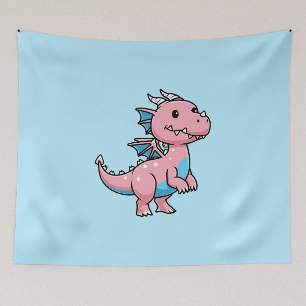 Item preview, Trans Pride Dragon designed and sold by everything4eva.