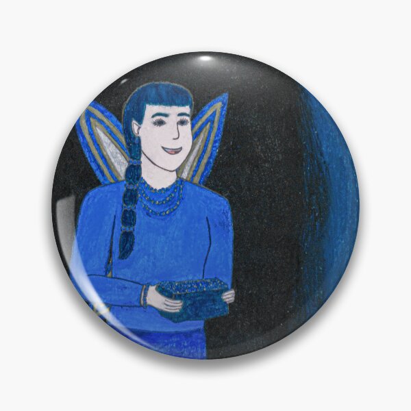 Item preview, Lapis Lazuli Fairy with Jewelry and Beads designed and sold by Caseymakesart.