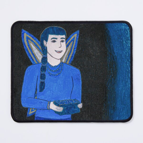 Item preview, Lapis Lazuli Fairy with Jewelry and Beads designed and sold by Caseymakesart.
