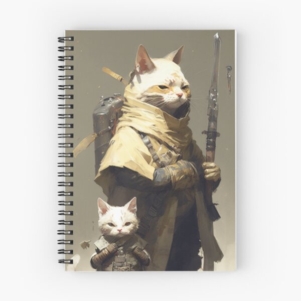 Item preview, Samurai Kitten 9 designed and sold by PrintedBeat.