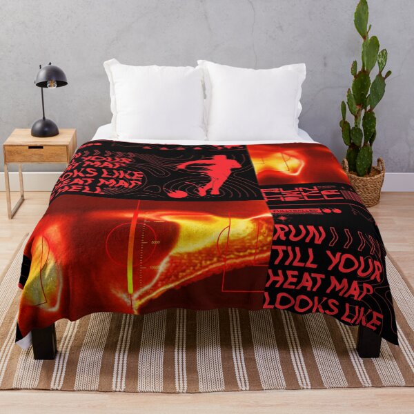 Item preview, RUN TILL YOUR HEAT MAP LOOKS LIKE A HEAT MAP OF HELL designed and sold by fullyballed.