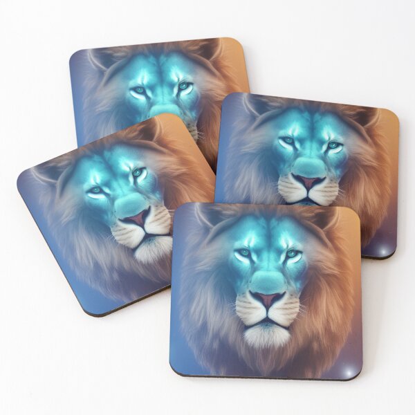 Item preview, surreal portrait of a lion designed and sold by Bernd Friese.