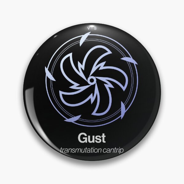 Item preview, Gust Spell Symbol designed and sold by Unspelled.