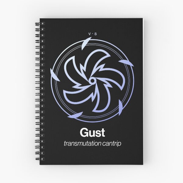 Item preview, Gust Spell Symbol designed and sold by Unspelled.