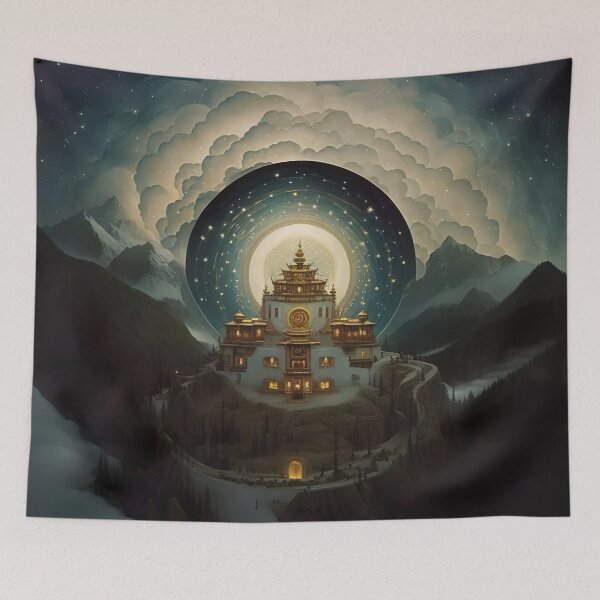 Item preview, Magical monastery of the Wise  designed and sold by Susan  Gallagher.