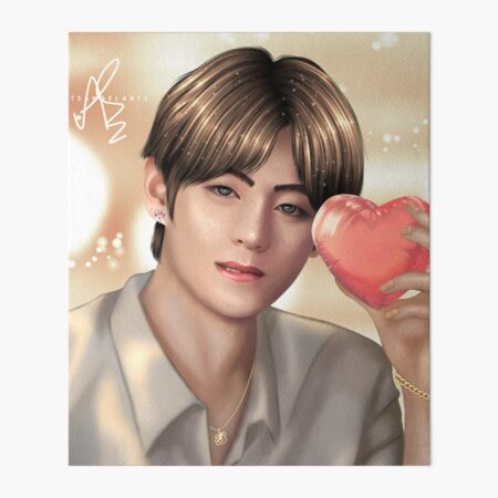 BTS - KPOP - J-Hope - BTS Fan Art - Valentine Gift - Heart