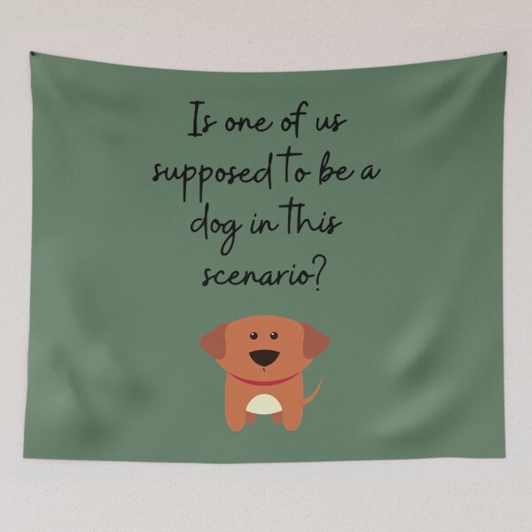 Item preview, Is one of us supposed to be a dog designed and sold by LuciusWalker.