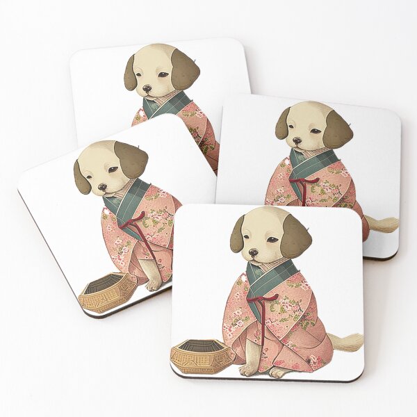 Item preview, dog in hanbok designed and sold by 7pitz.