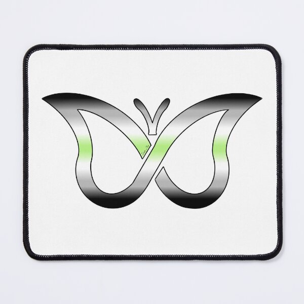Item preview, ADHD and Agender Pride Butterfly designed and sold by Zeons-Art.