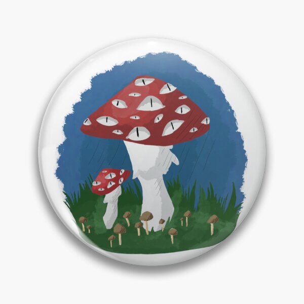 Item preview, Eyefull mushrooms designed and sold by bluberrypiee.